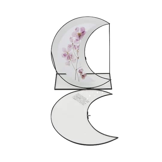 9.5" Glass Moon Frame with Stand by Ashland®